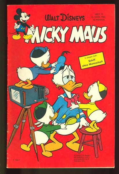 Micky Maus 1962: Nr. 10: