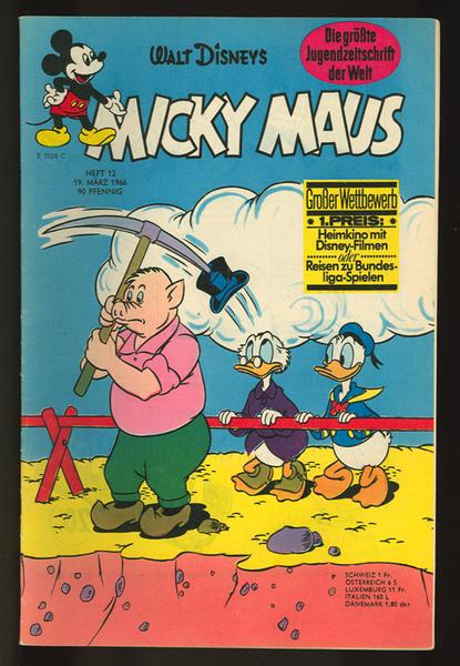 Micky Maus 1966: Nr. 12: