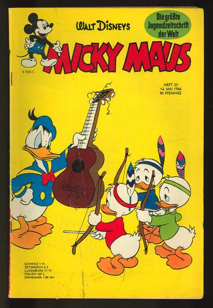 Micky Maus 1966: Nr. 20:
