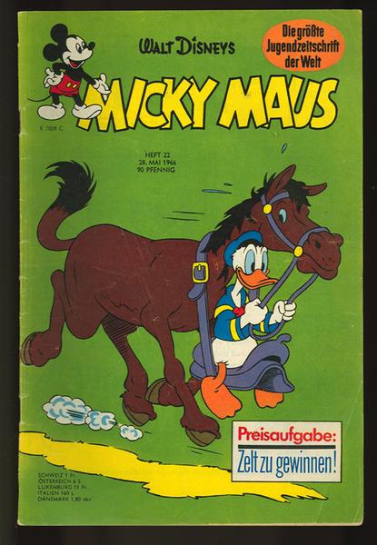 Micky Maus 1966: Nr. 22: