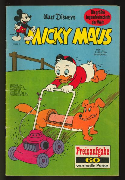 Micky Maus 1966: Nr. 27: