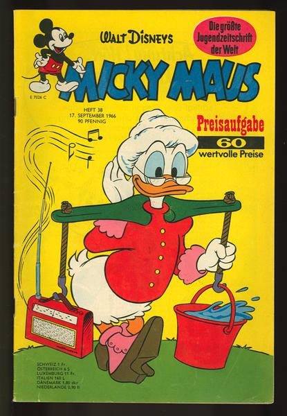 Micky Maus 1966: Nr. 38: