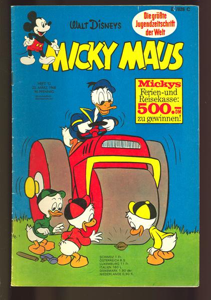 Micky Maus 1968: Nr. 12: