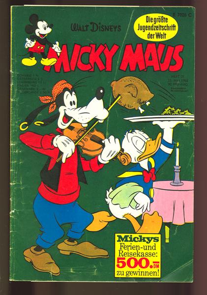 Micky Maus 1968: Nr. 21: