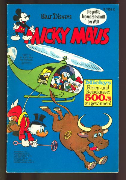 Micky Maus 1968: Nr. 23: