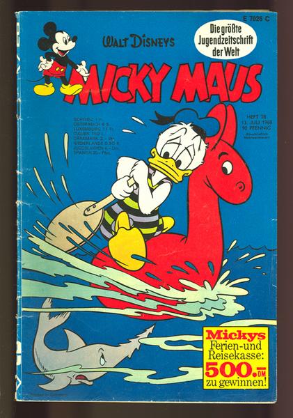 Micky Maus 1968: Nr. 28: