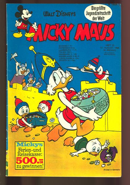 Micky Maus 1968: Nr. 33: