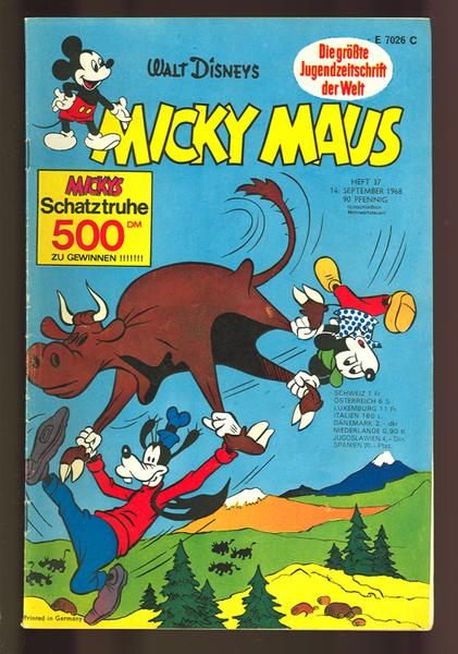 Micky Maus 1968: Nr. 37: