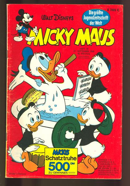 Micky Maus 1968: Nr. 38: