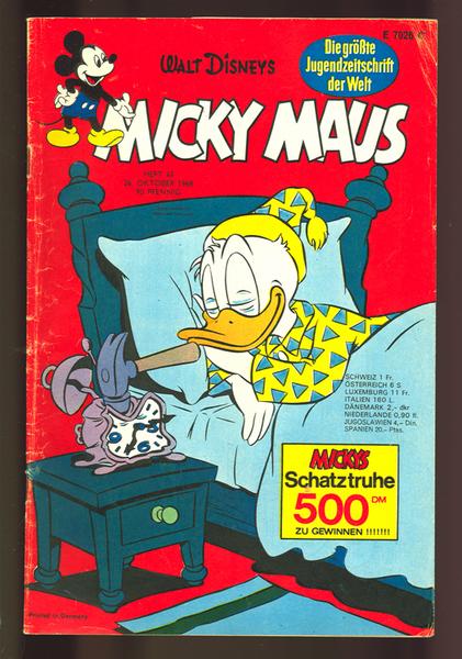 Micky Maus 1968: Nr. 43: