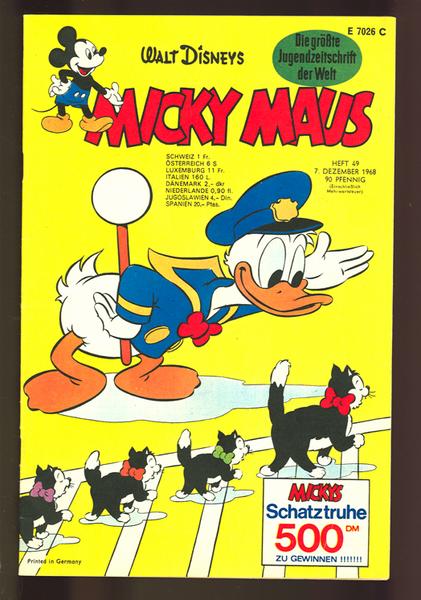 Micky Maus 1968: Nr. 49: