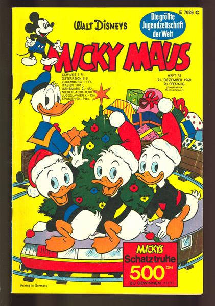 Micky Maus 1968: Nr. 51: