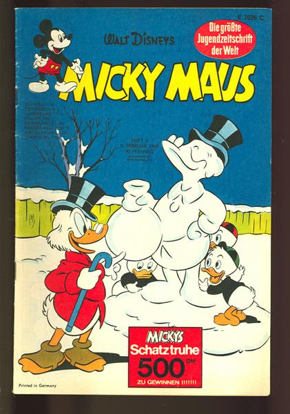 Micky Maus 1969: Nr. 6: