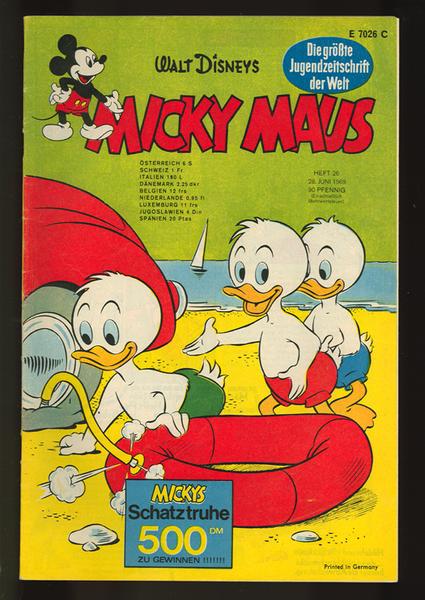 Micky Maus 1969: Nr. 26: