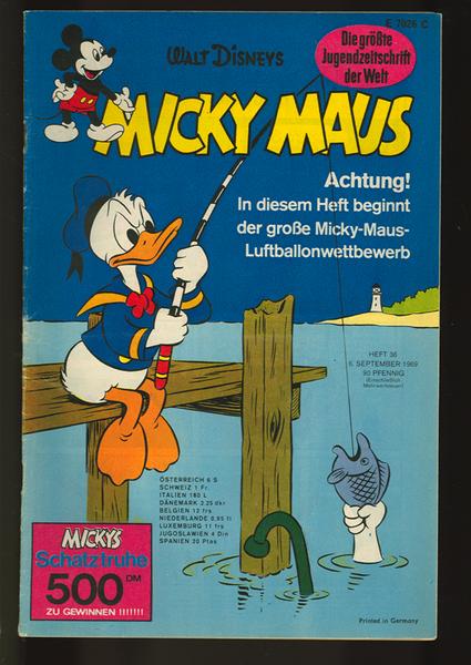 Micky Maus 1969: Nr. 36: