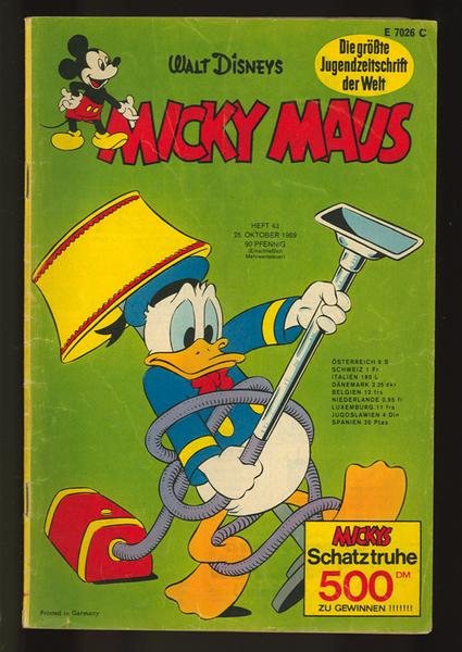 Micky Maus 1969: Nr. 43: