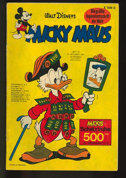 Micky Maus 1969: Nr. 44: