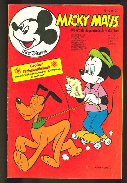 Micky Maus 1971: Nr. 26: