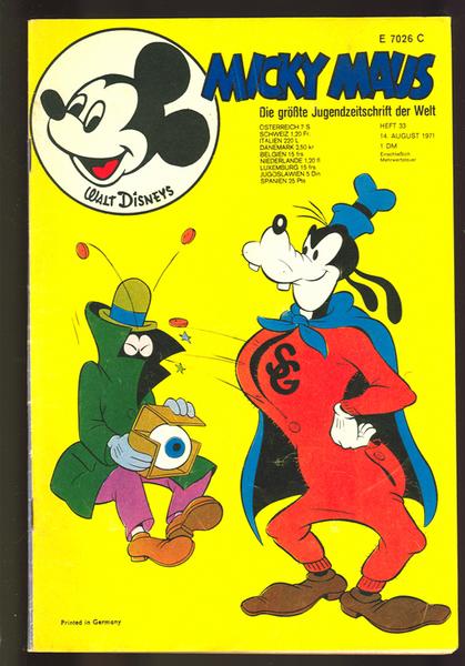 Micky Maus 1971: Nr. 33: