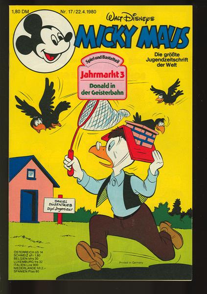 Micky Maus 1980: Nr. 17: