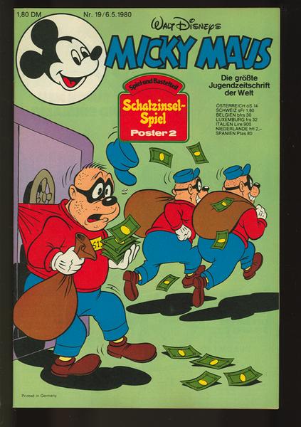 Micky Maus 1980: Nr. 19: