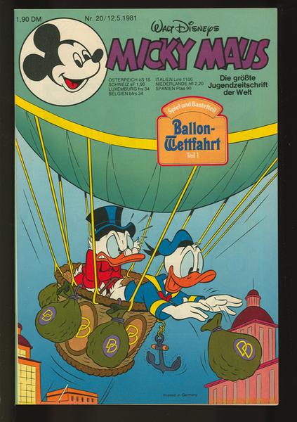 Micky Maus 1981: Nr. 20: