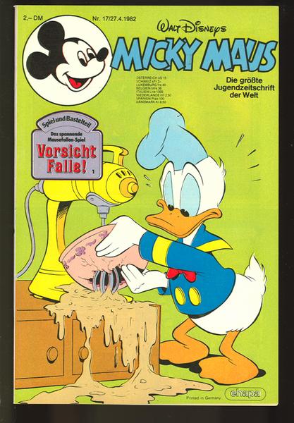 Micky Maus 1982: Nr. 17: