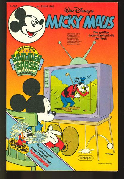 Micky Maus 1982: Nr. 23: