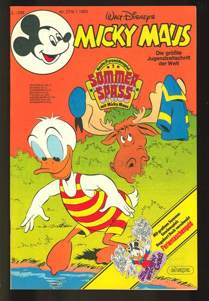 Micky Maus 1982: Nr. 27: