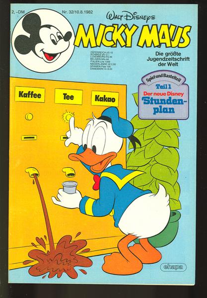 Micky Maus 1982: Nr. 32: