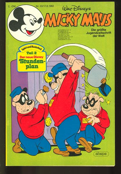 Micky Maus 1982: Nr. 33: