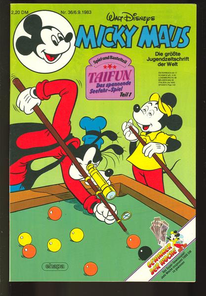 Micky Maus 1983: Nr. 36: