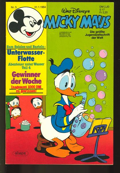 Micky Maus 1984: Nr. 5: