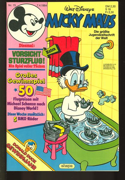 Micky Maus 1984: Nr. 15: