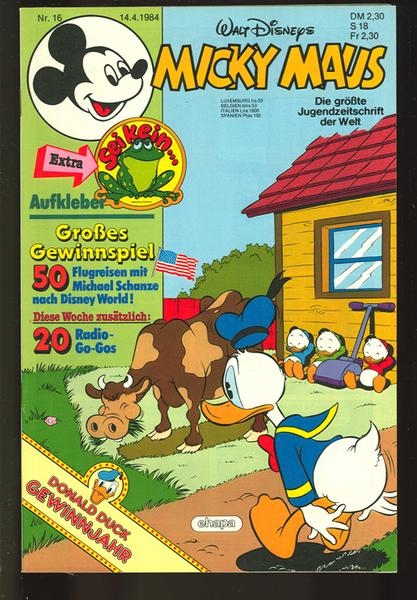 Micky Maus 1984: Nr. 16: