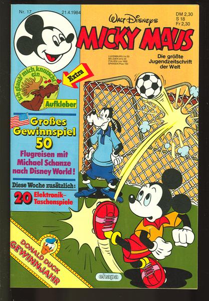 Micky Maus 1984: Nr. 17: