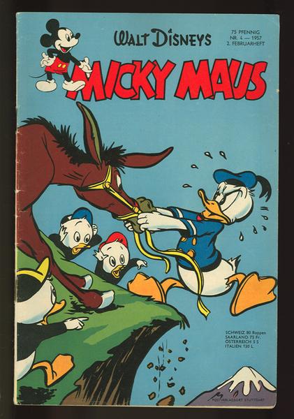Micky Maus 1957: Nr. 4:
