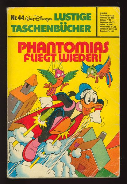 Walt Disneys Lustige Taschenbücher 44: Phantomias fliegt wieder ! (1. Auflage)