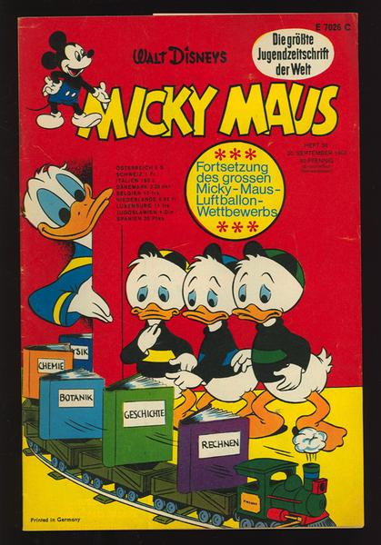 Micky Maus 1969: Nr. 38: