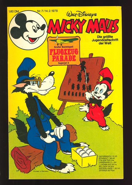 Micky Maus 1978: Nr. 7: