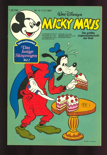 Micky Maus 1981: Nr. 8: