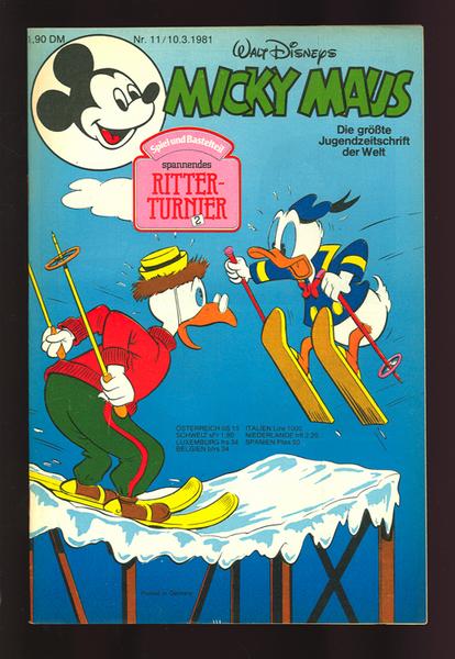 Micky Maus 1981: Nr. 11: