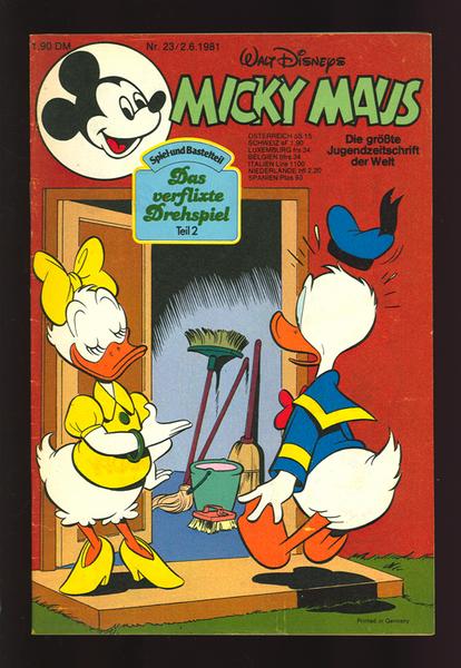 Micky Maus 1981: Nr. 23:
