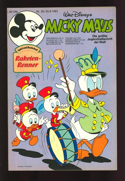 Micky Maus 1981: Nr. 35: