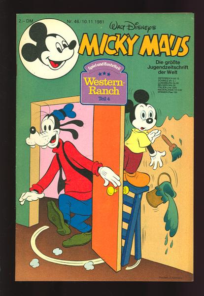 Micky Maus 1981: Nr. 46: