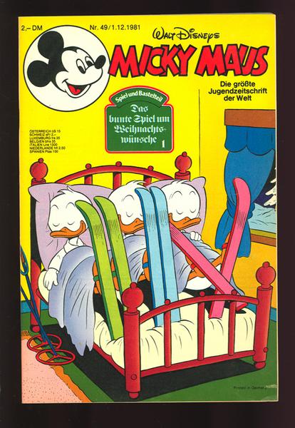 Micky Maus 1981: Nr. 49: