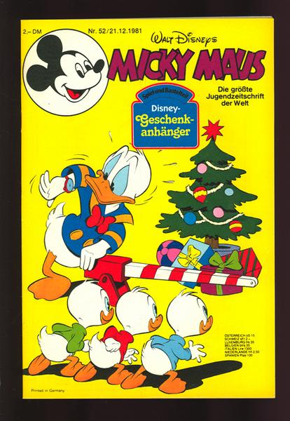 Micky Maus 1981: Nr. 52: