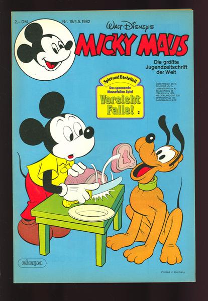 Micky Maus 1982: Nr. 18: