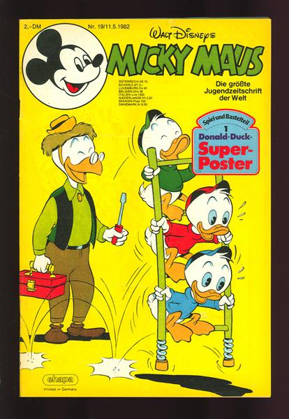 Micky Maus 1982: Nr. 19: