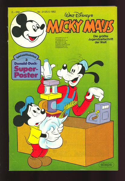 Micky Maus 1982: Nr. 21: